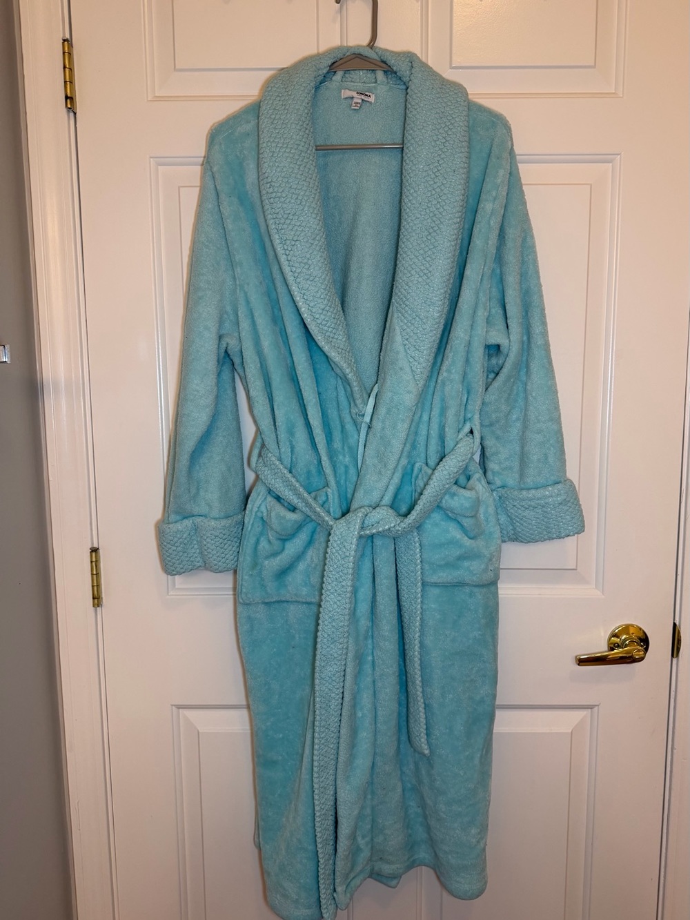 Sonoma Turquoise Bathrobe